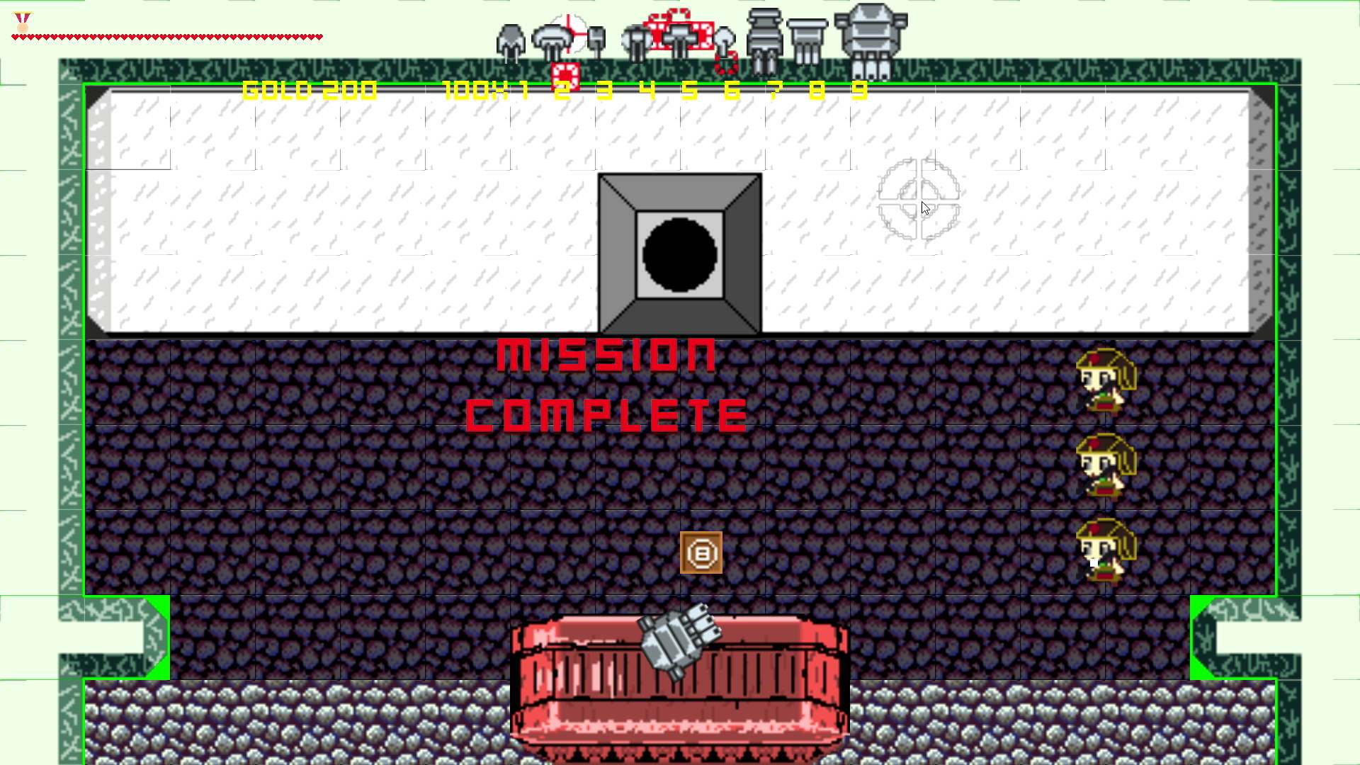 Starry Moon Island Cannon War MP10