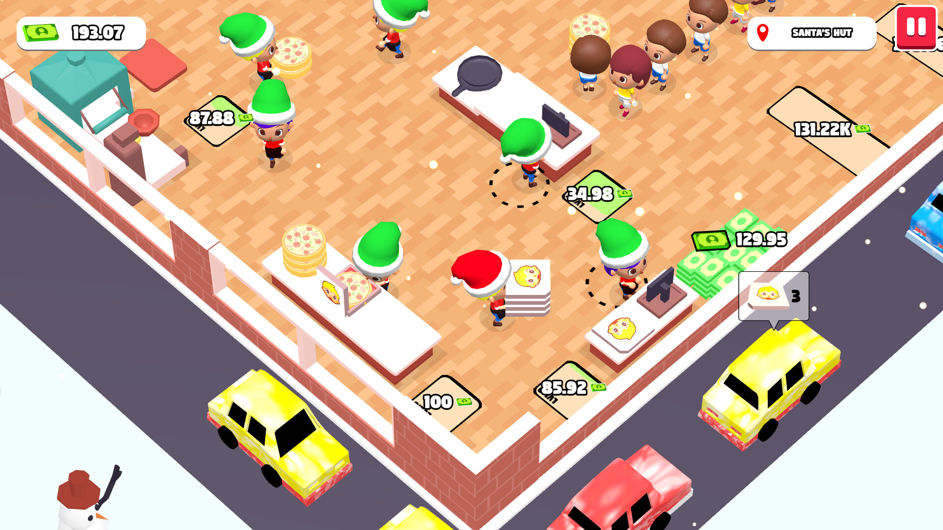 Idle Pizza Business
