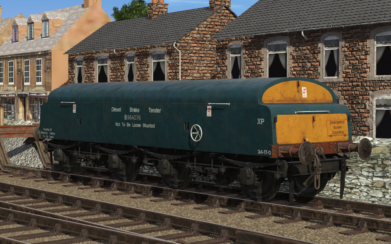 Trainz 2022 DLC - BR Diesel Brake Tenders