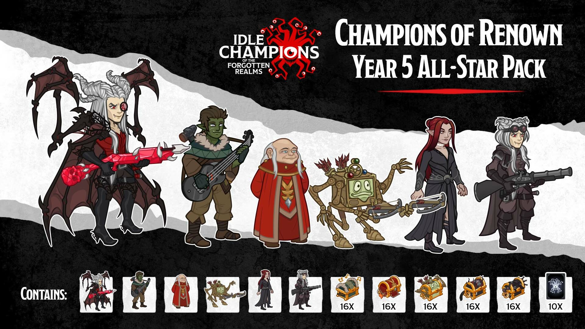 Idle Champions - Champions of Renown: Year 5 All-Star Pack