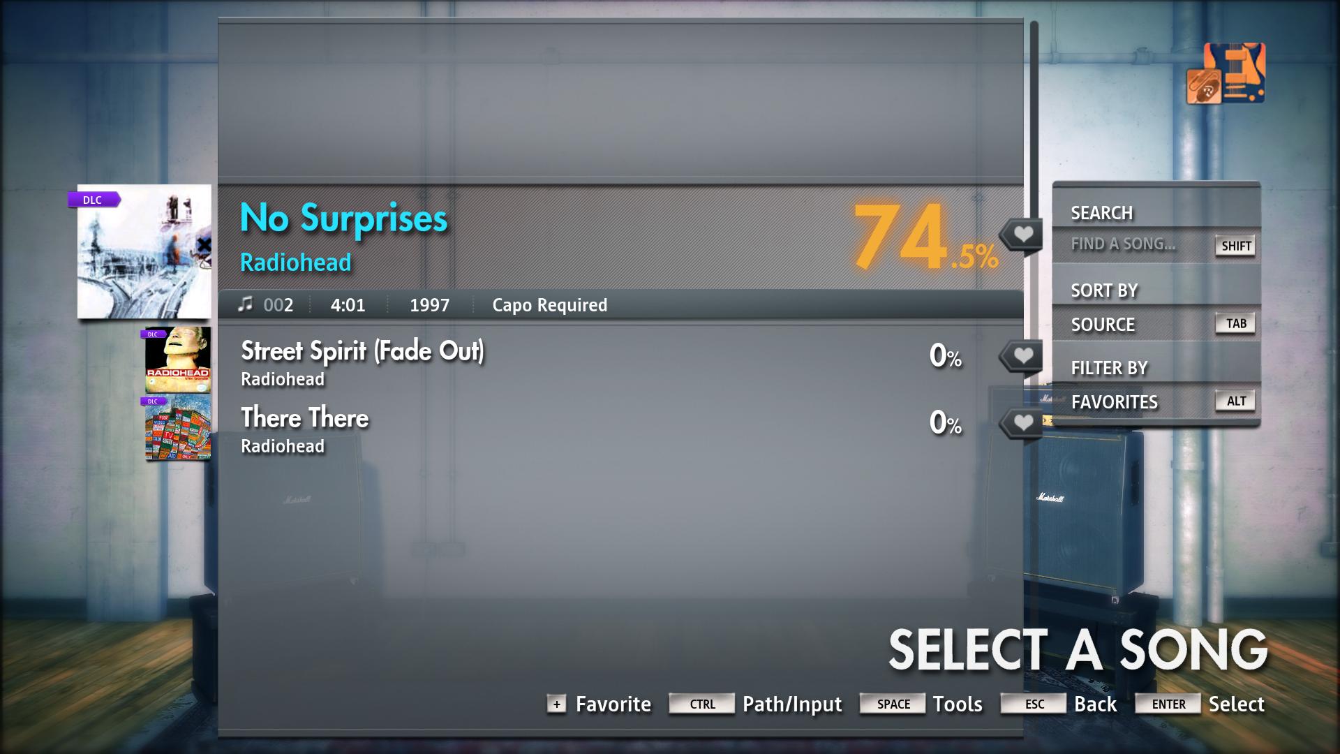 Rocksmith® 2014 Edition – Remastered – Radiohead - “No Surprises”