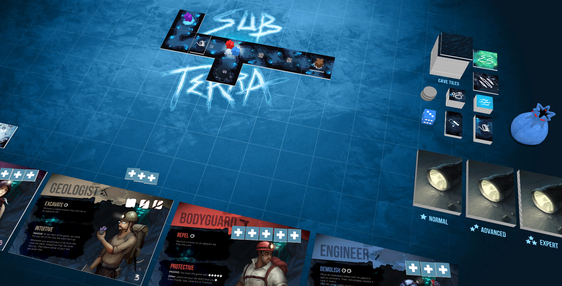 Tabletopia - Sub Terra + Expansions