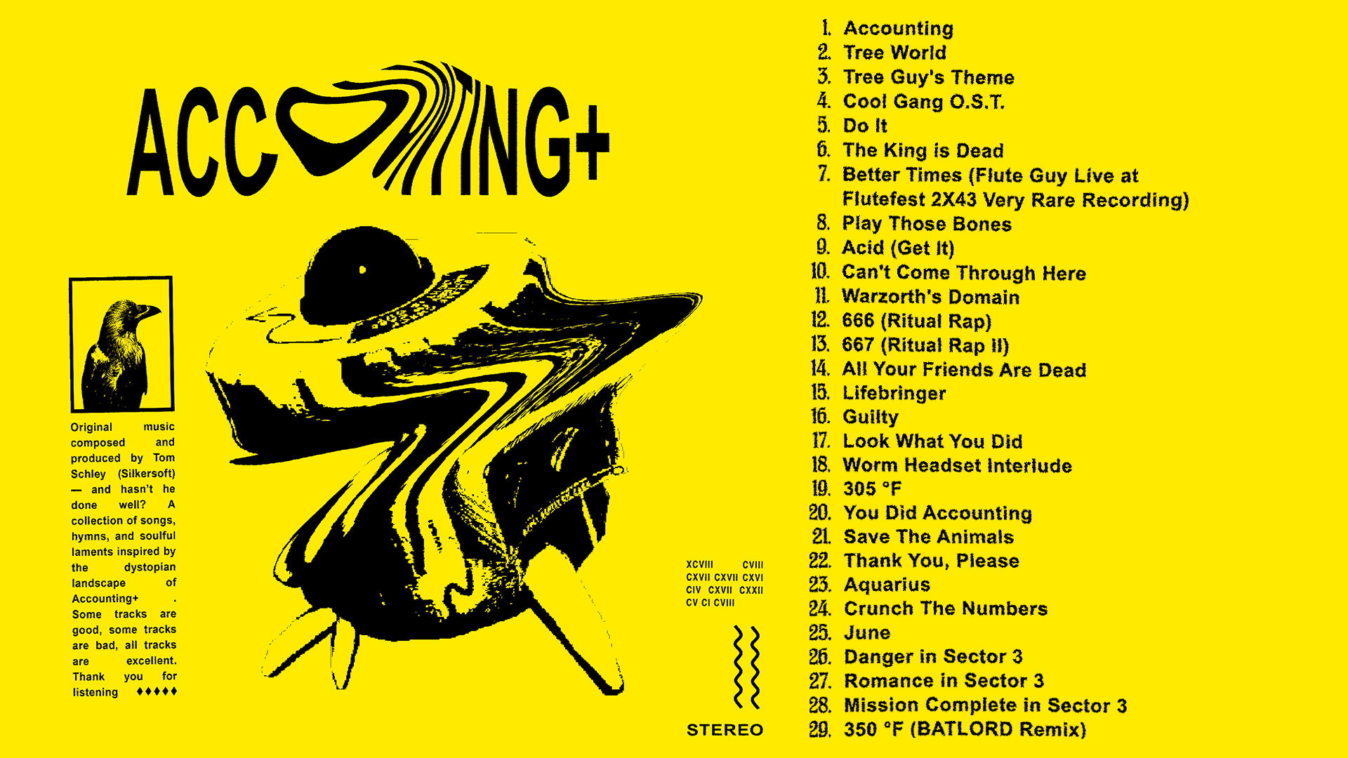 Accounting+ Soundtrack (Yellow Edition)
