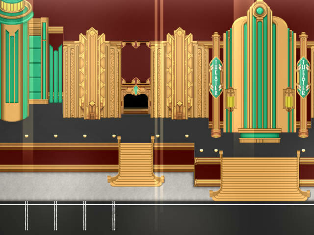 RPG Maker MZ - KR Art Deco Theater Tileset