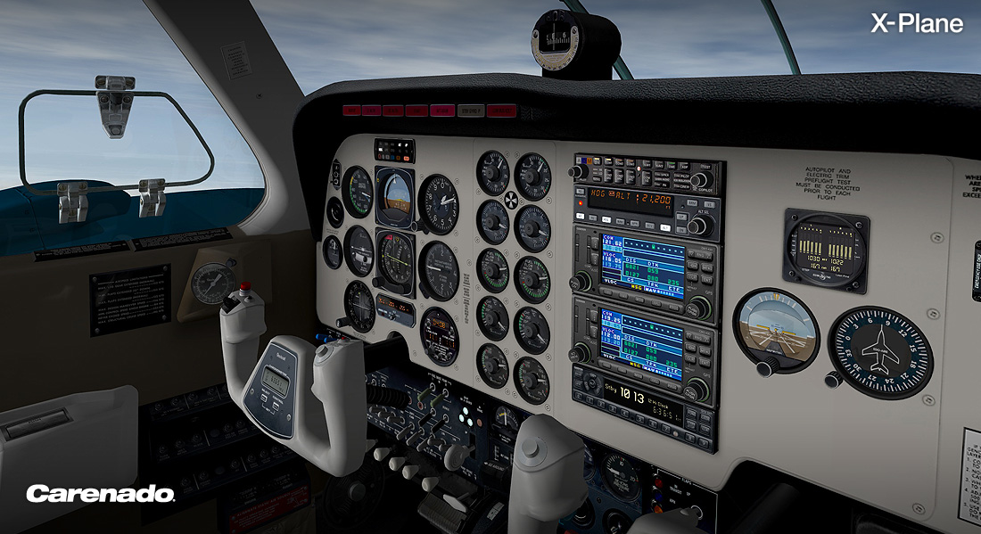 X-Plane 10 AddOn - Carenado - B58 Baron