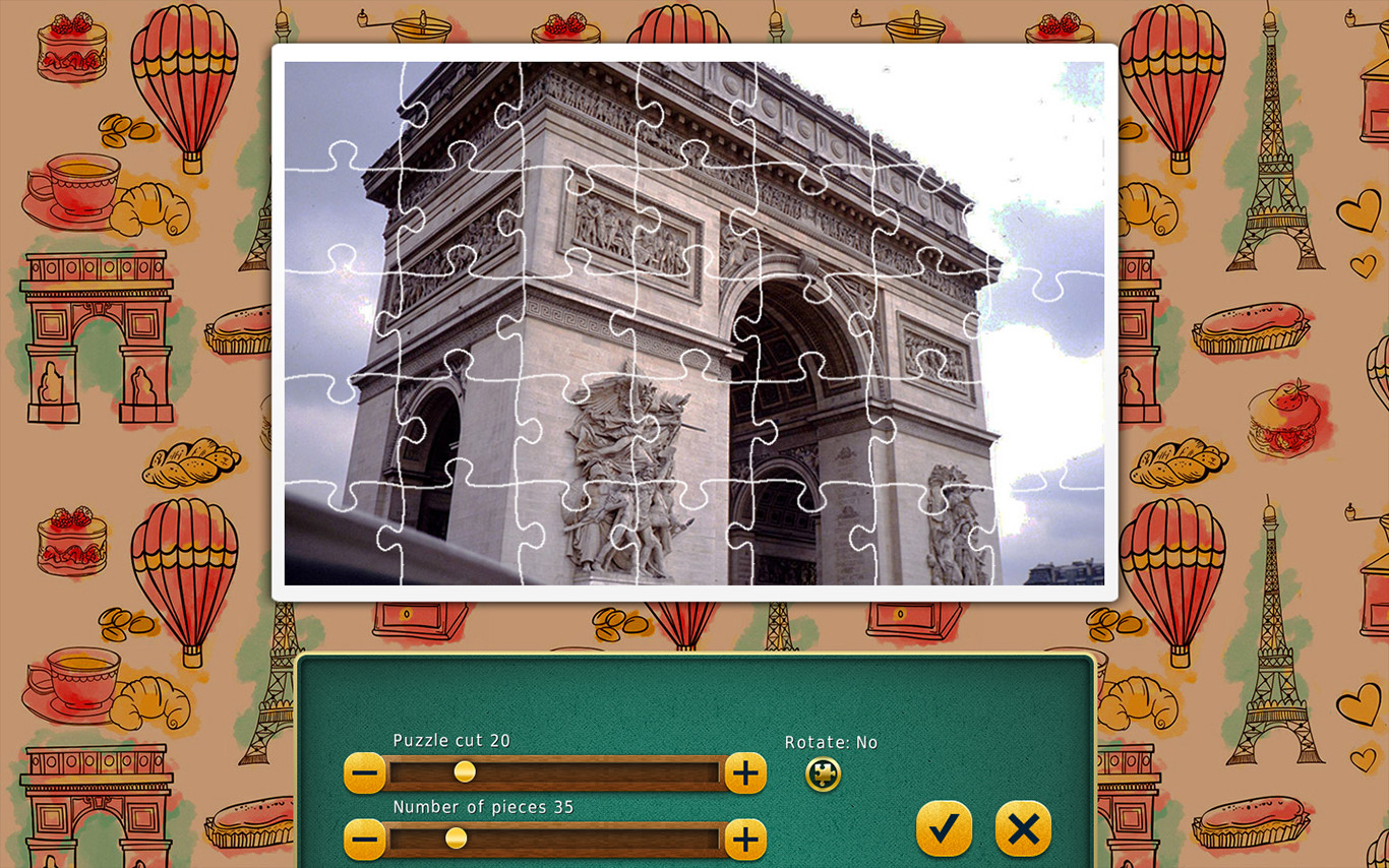 1001 Jigsaw. World Tour: France