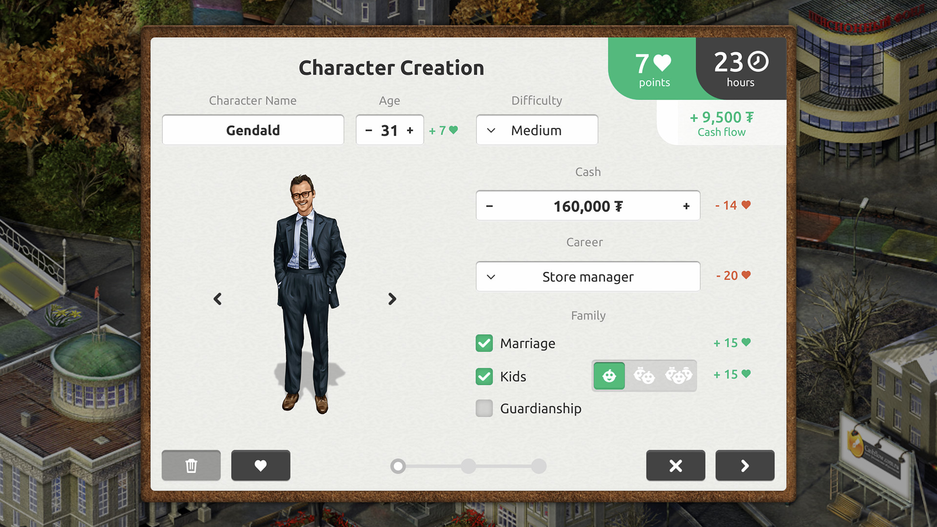 Timeflow: Character Editor