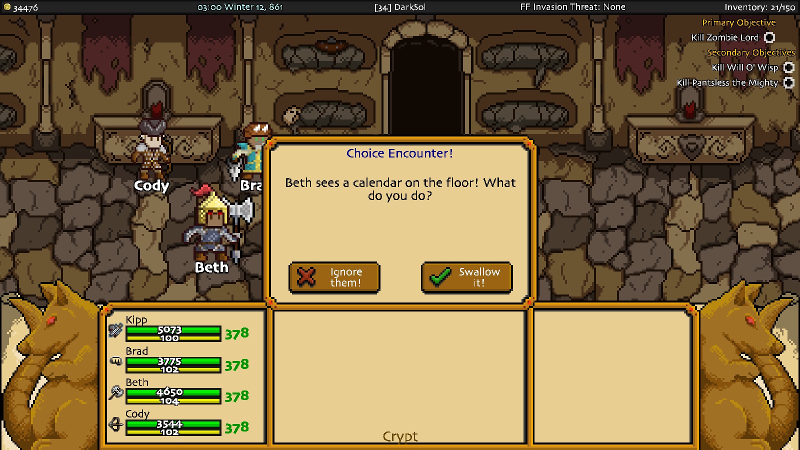 Adventurer Manager