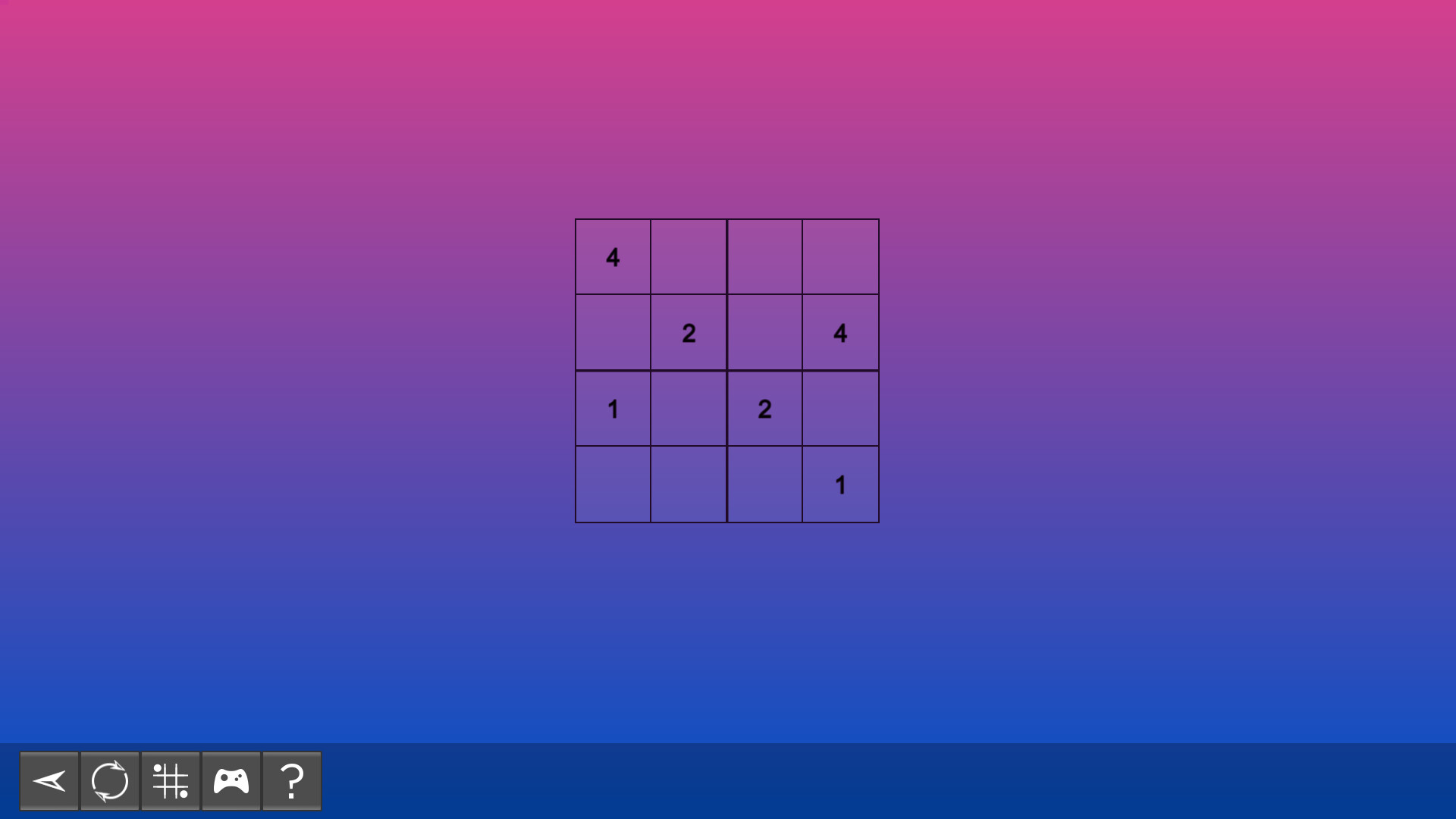 My Sudoku - Classic 4x4 Easy 8