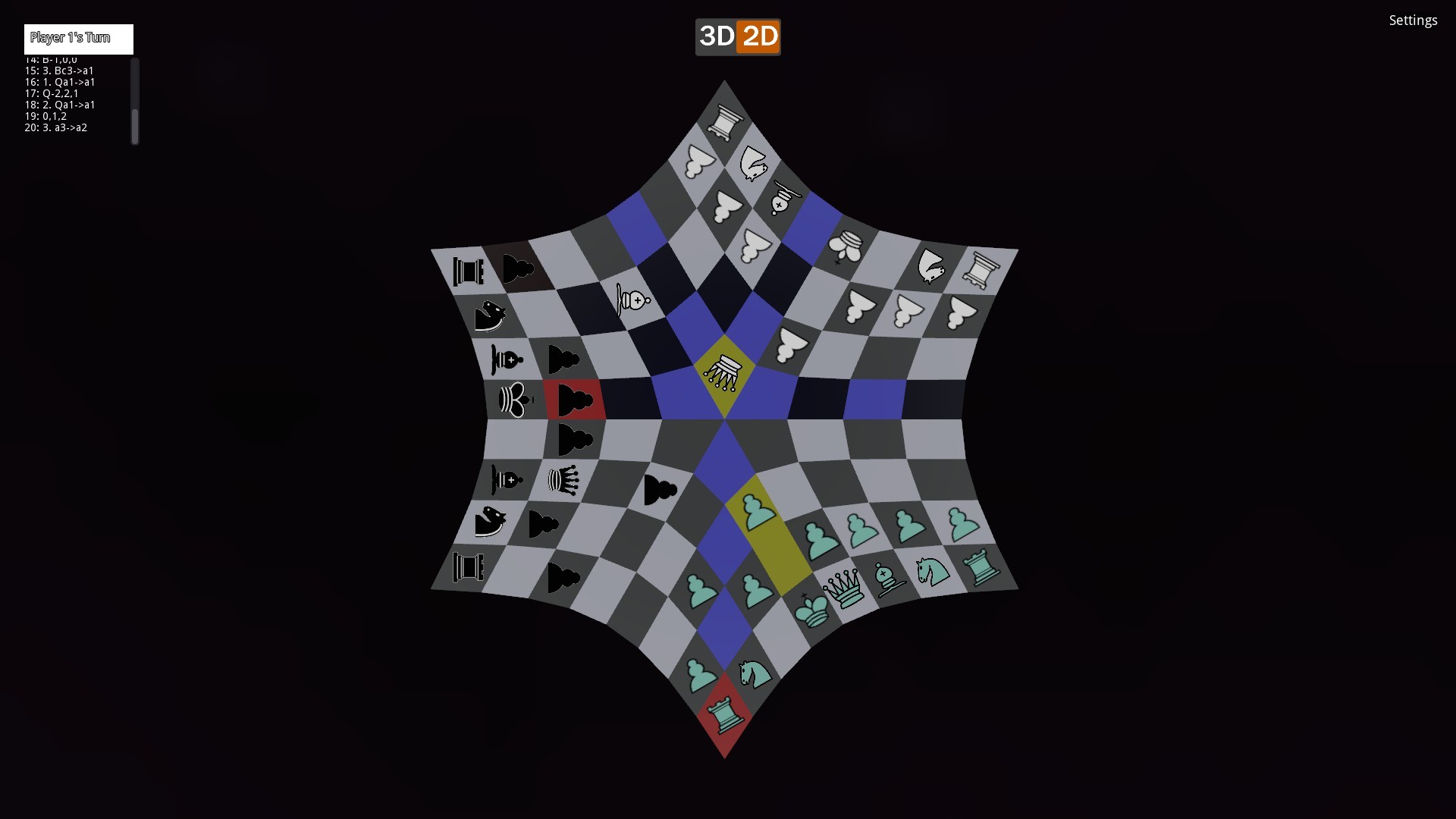 Non-Euclidean Chess