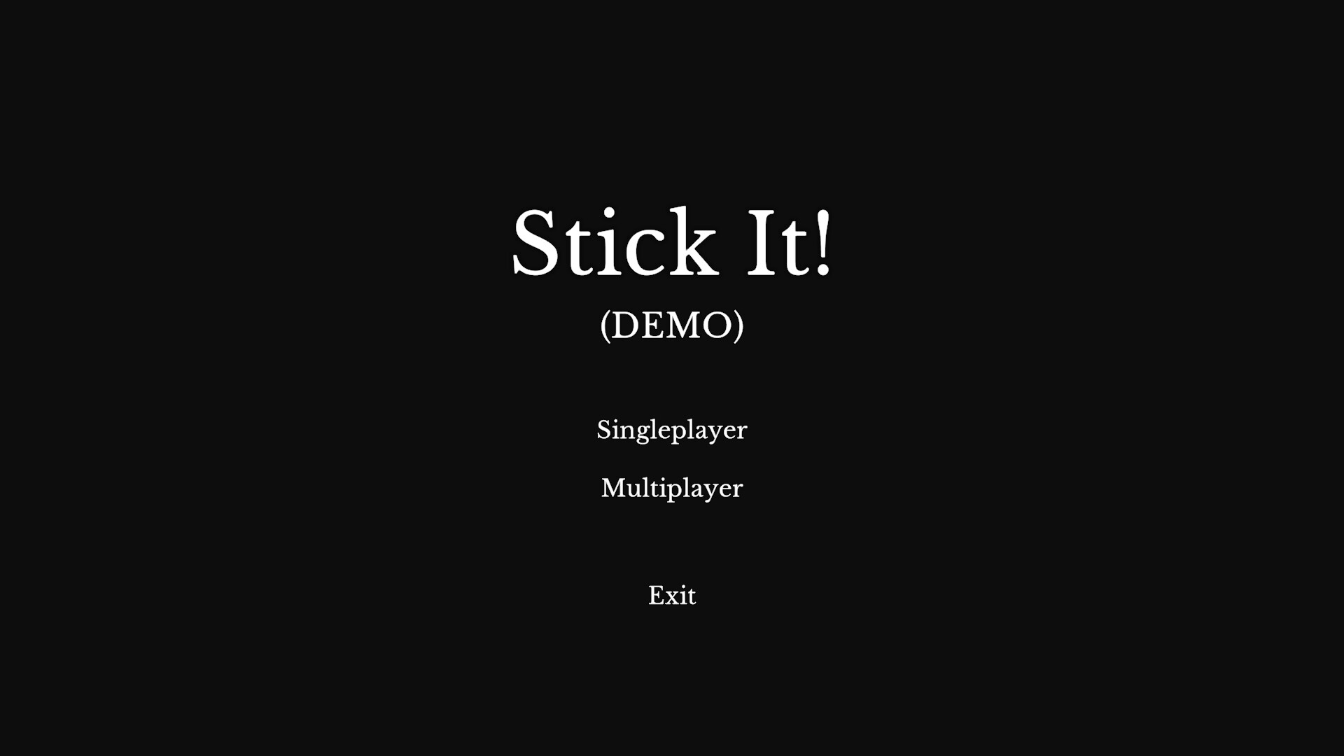 Stick It! Demo