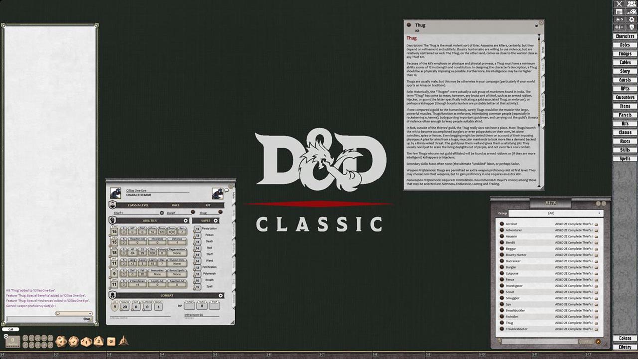 Fantasy Grounds - D&D Classics: Complete Thief's Handbook