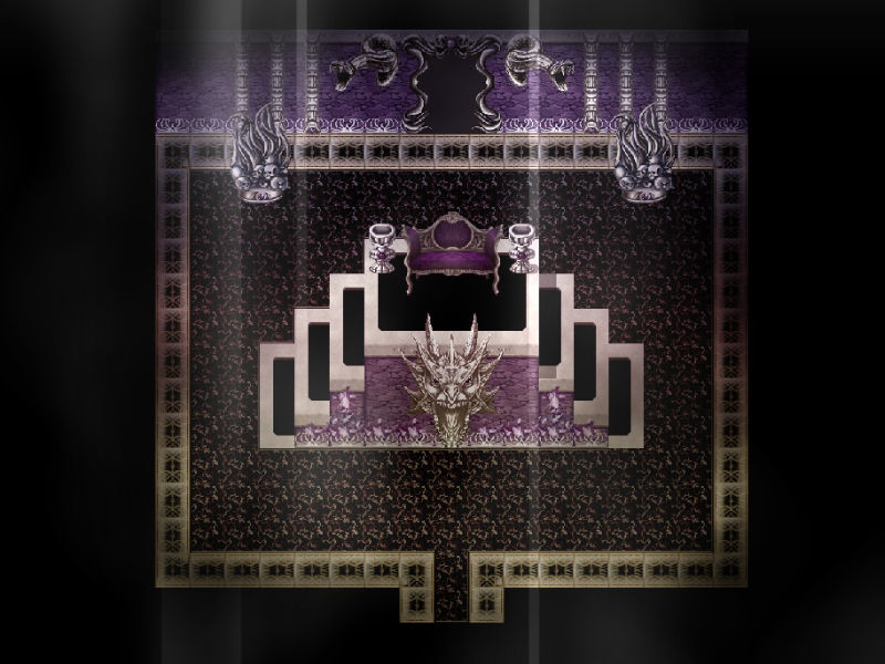 RPG Maker MZ - KR Elemental Dungeon Tileset - Dark Light Lightning Metal