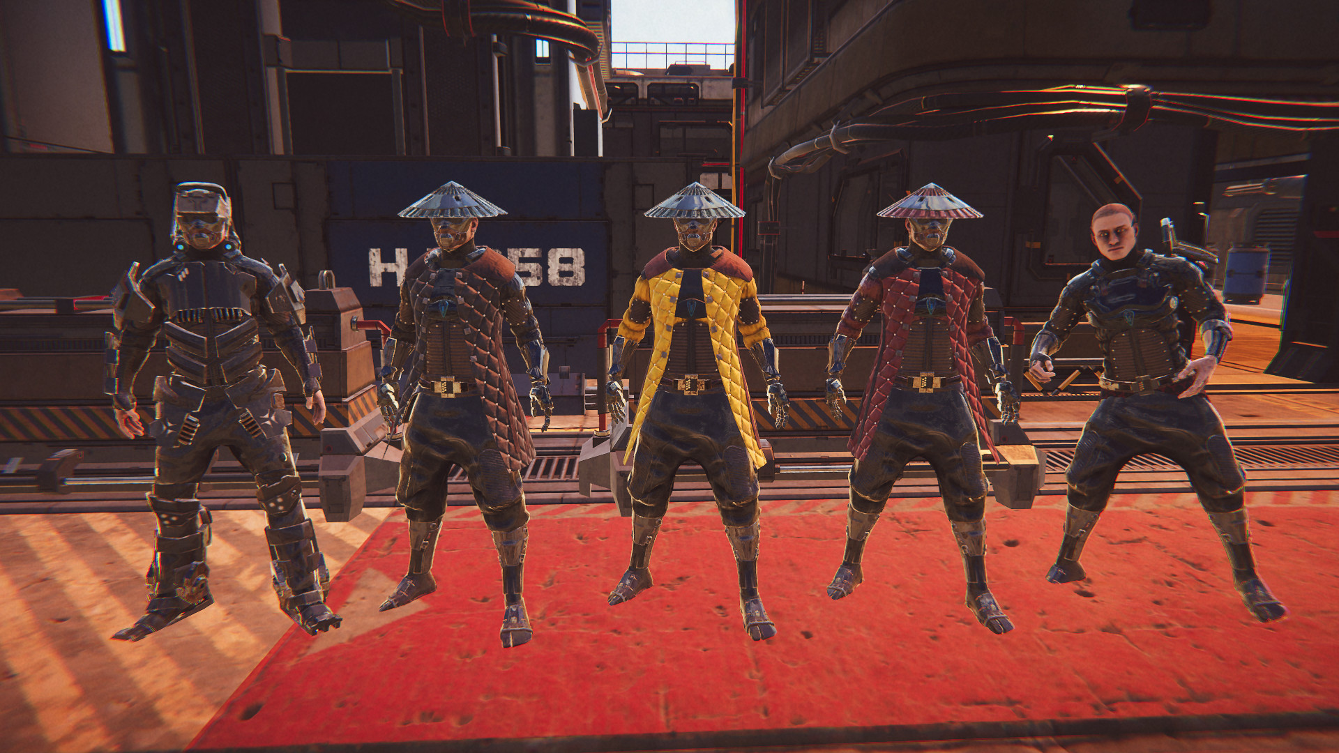 Sci-fi characters for Clip maker