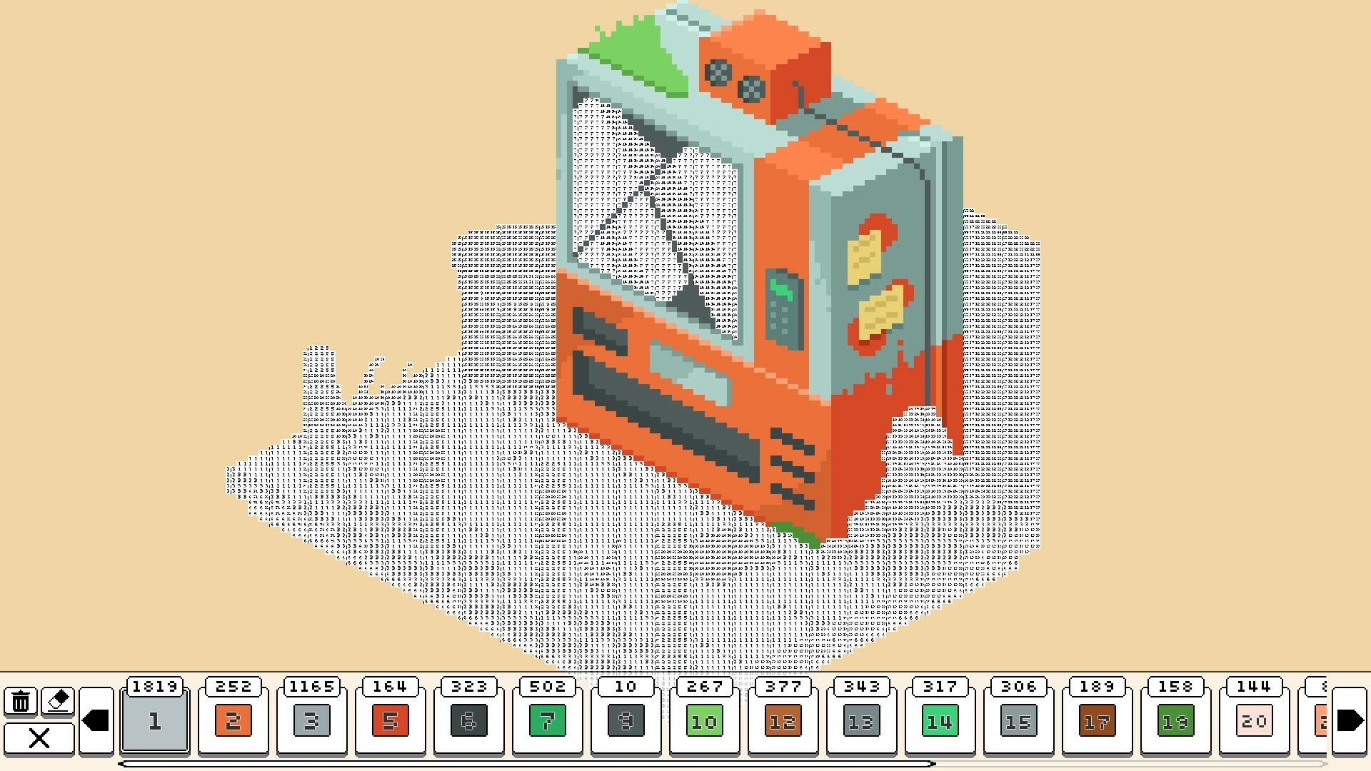 Coloring Pixels - Isometric 3 Pack
