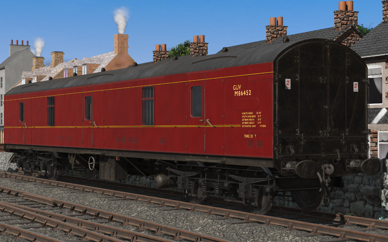 Trainz Plus DLC - BR General Utility Van Pack 1
