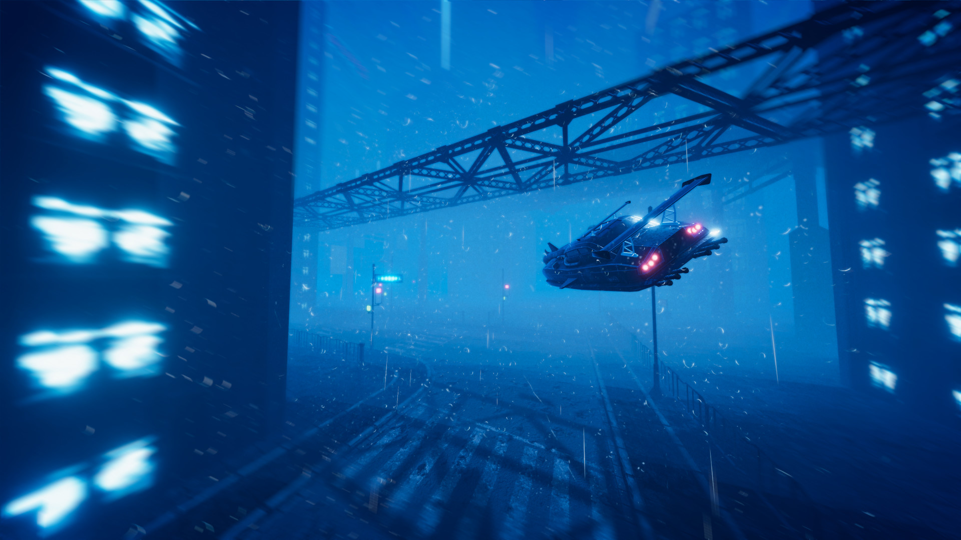 Hovercars 3077: Underground racing