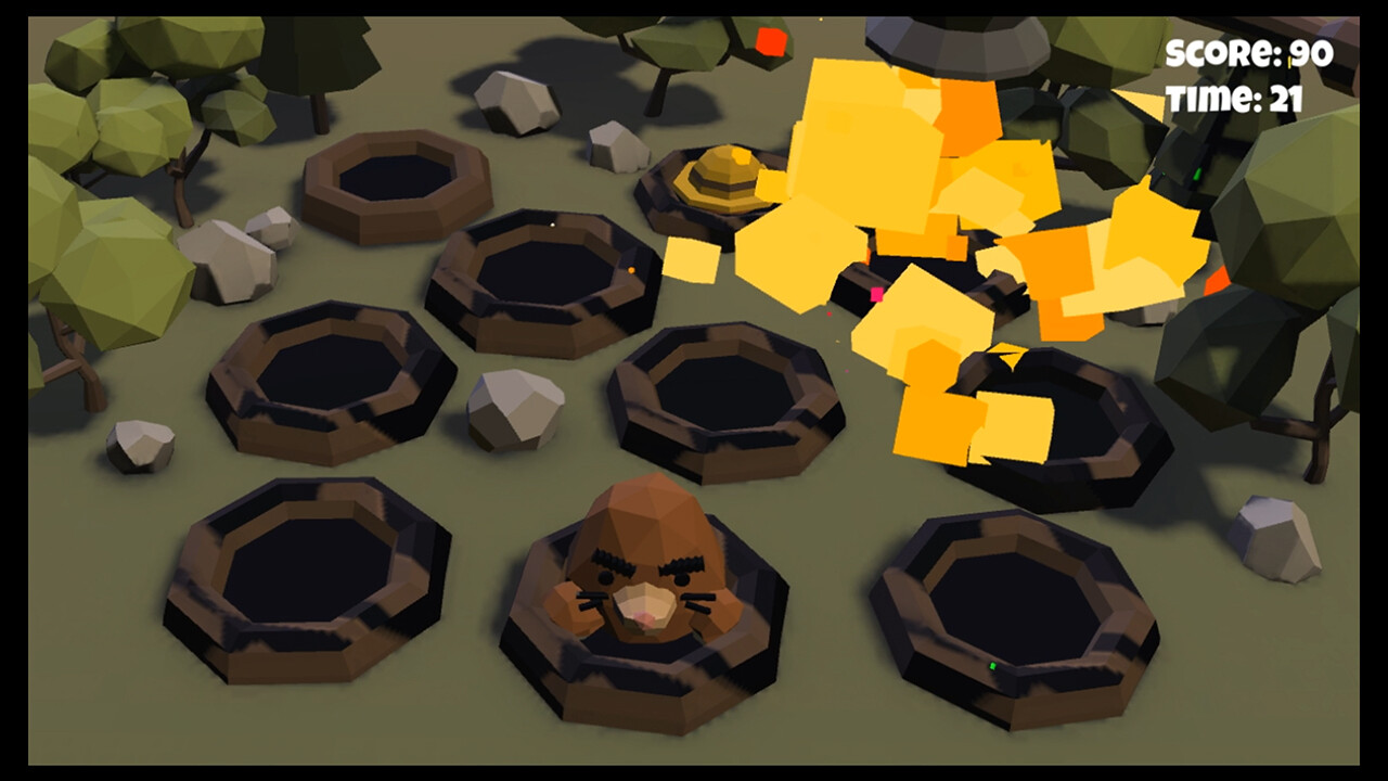 3D Whac-A-Mole
