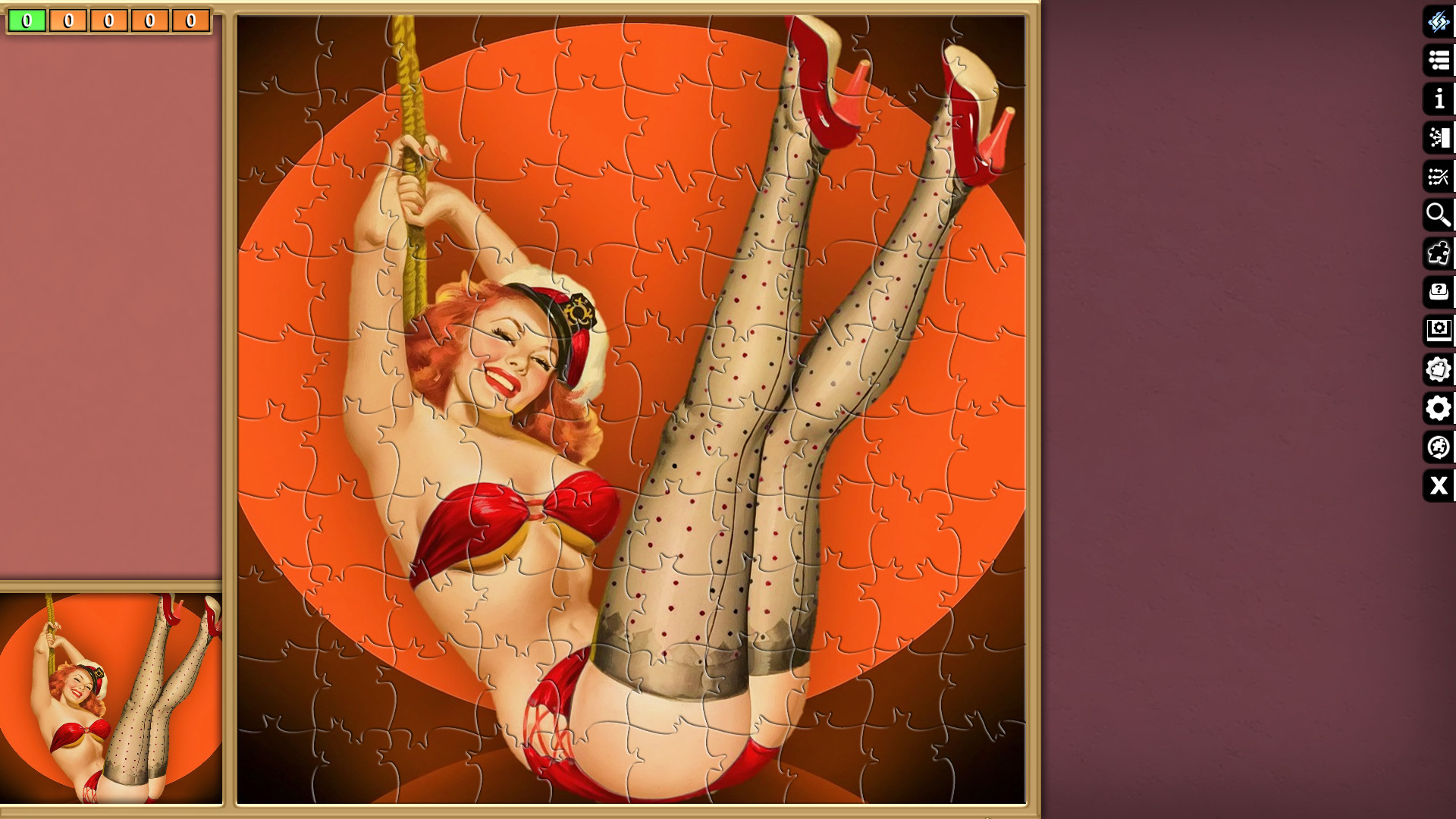 Jigsaw Puzzle Pack - Pixel Puzzles Ultimate: Pin-Ups
