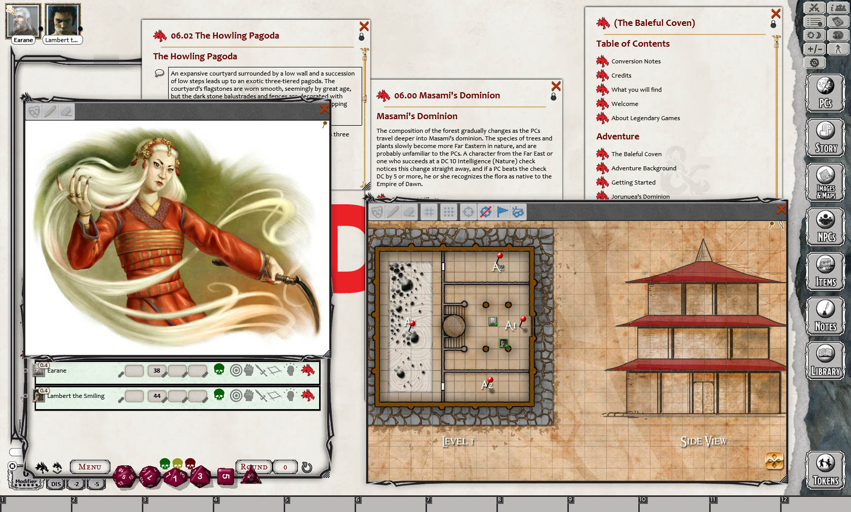 Fantasy Grounds - 5E: The Baleful Coven