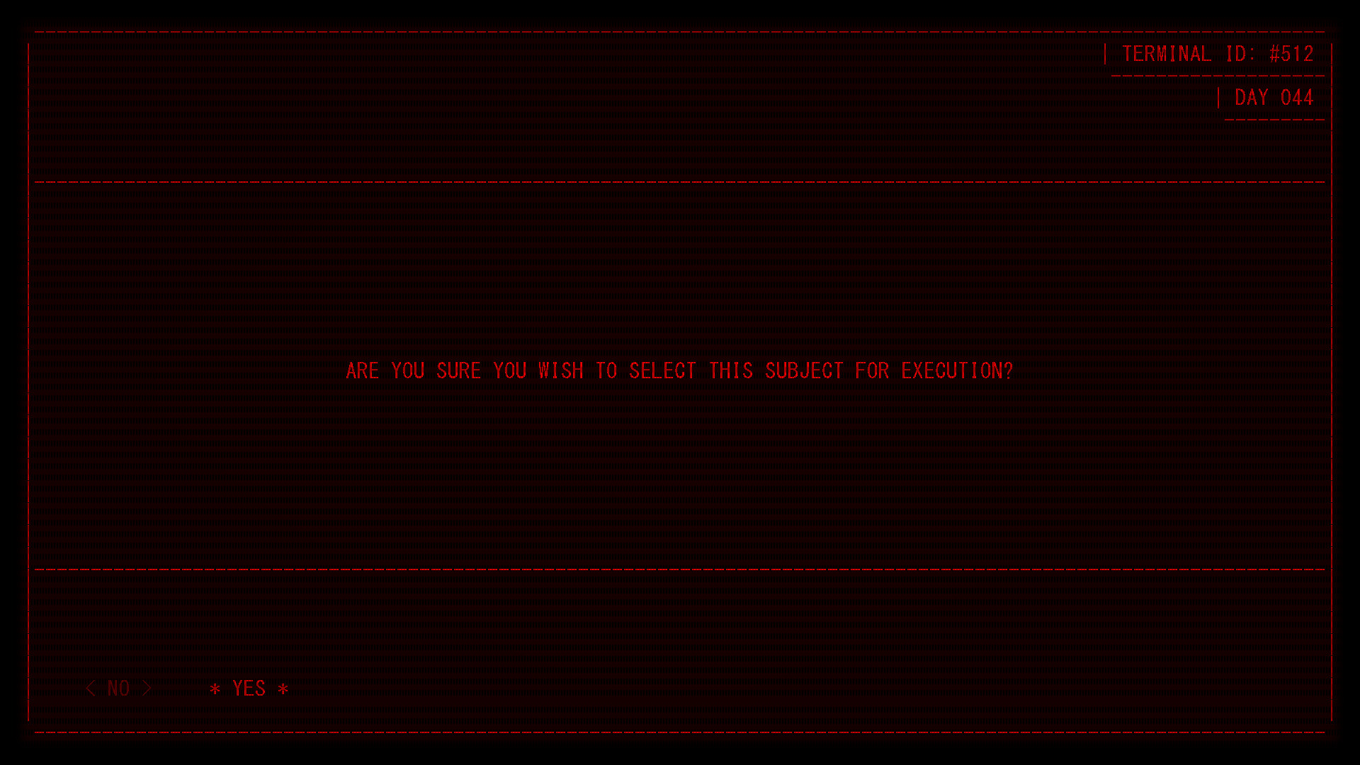 Second Thoughts: Terminal