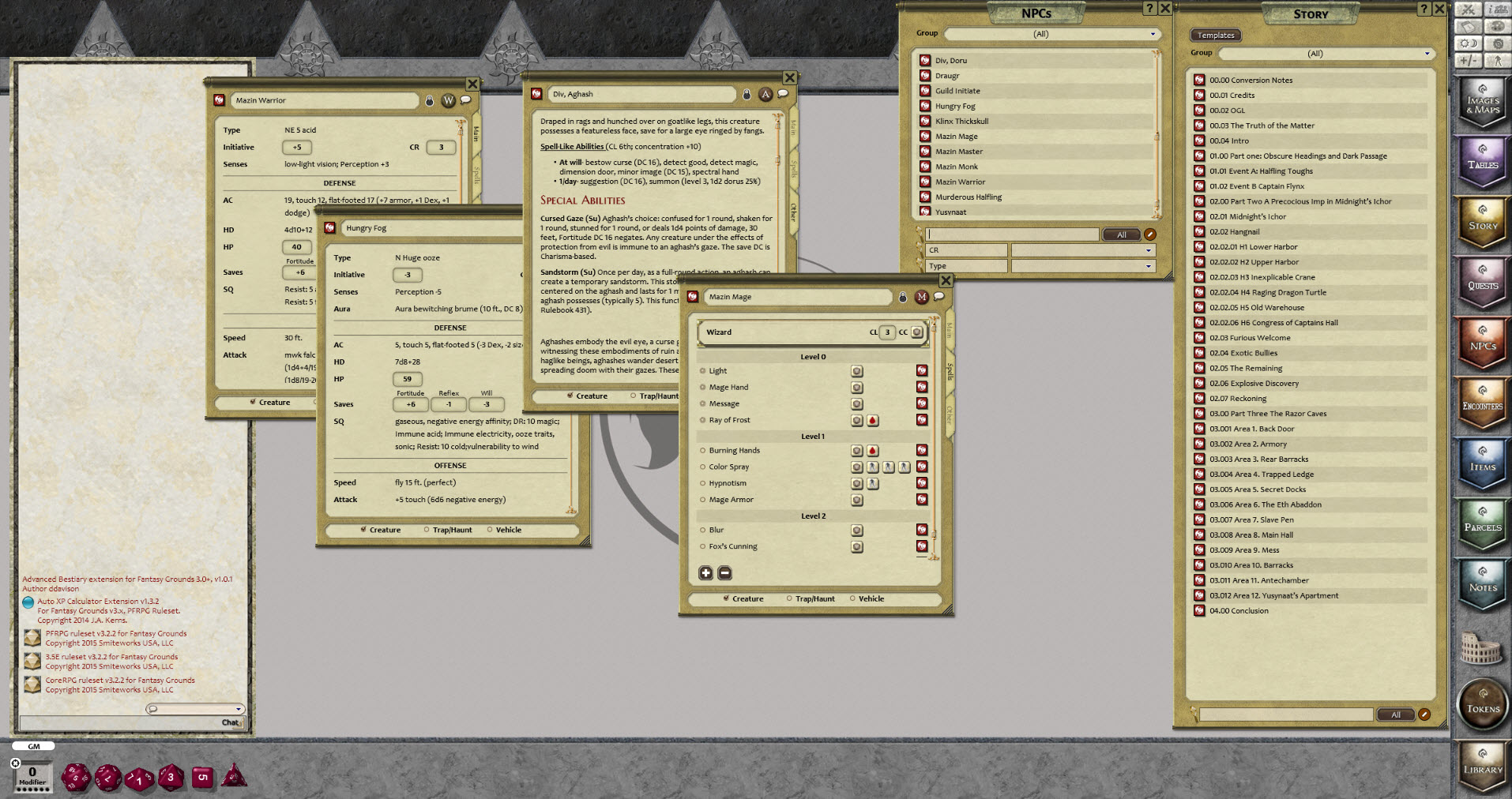 Fantasy Grounds - Return to Freeport Part 3: Storming the Razor Caves (PFRPG)