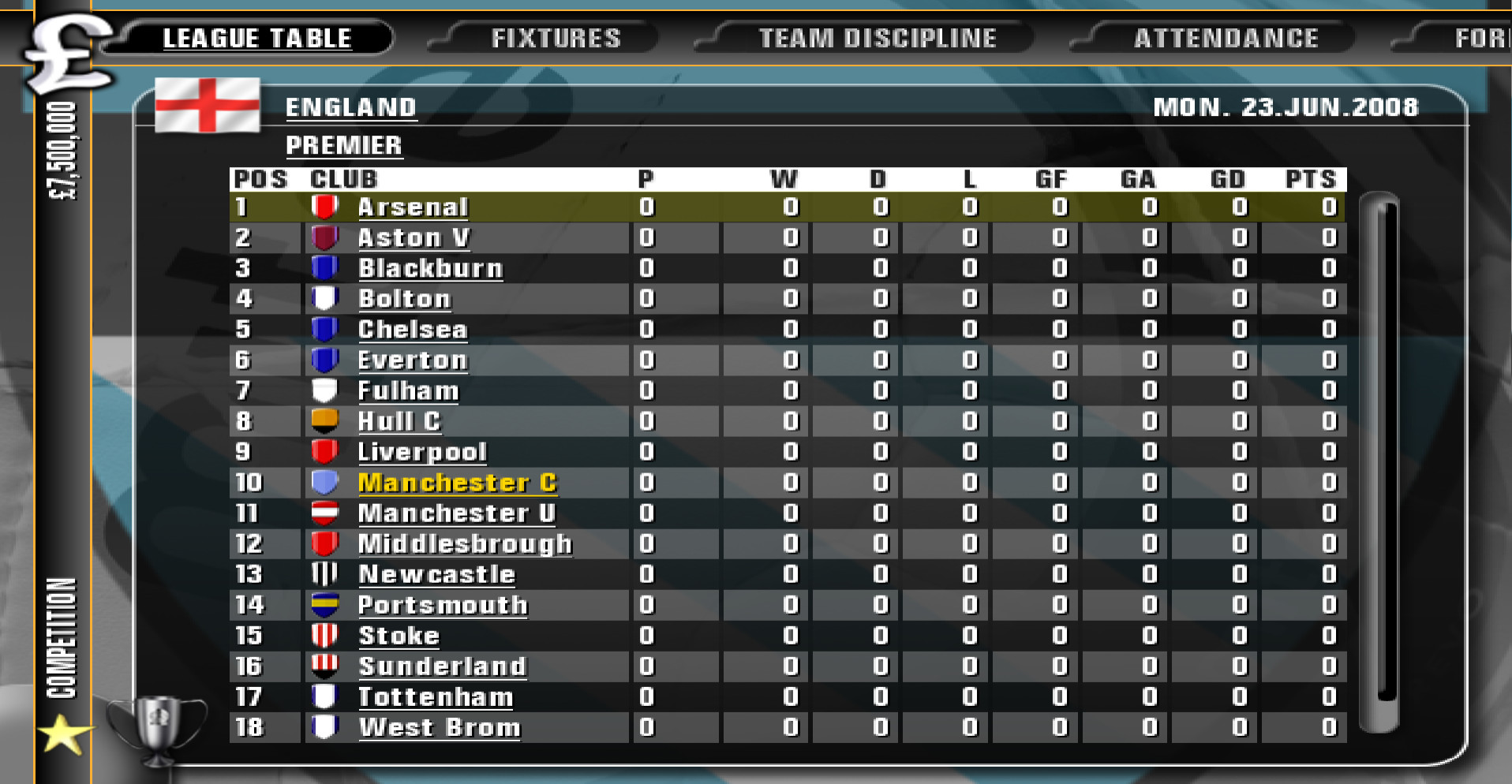 Premier Manager 09