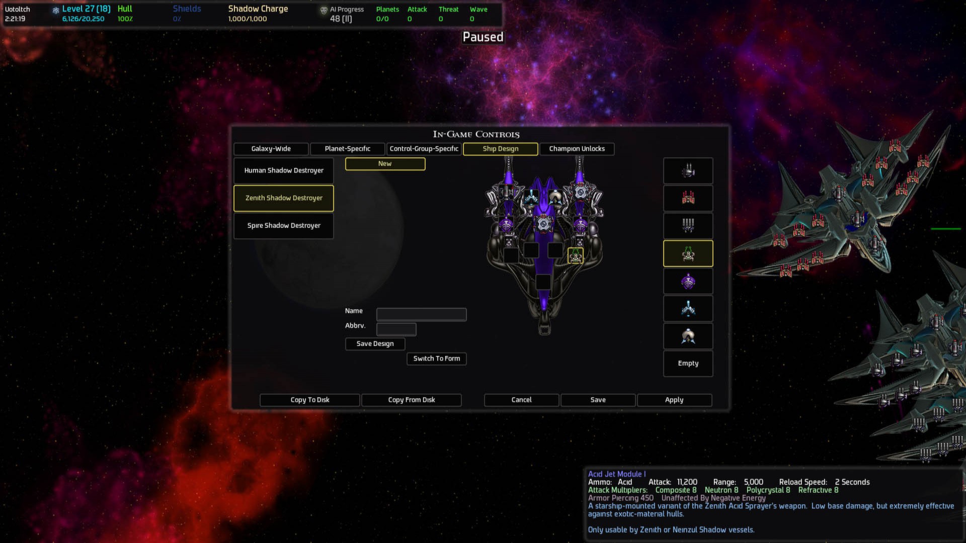 AI War: Ancient Shadows