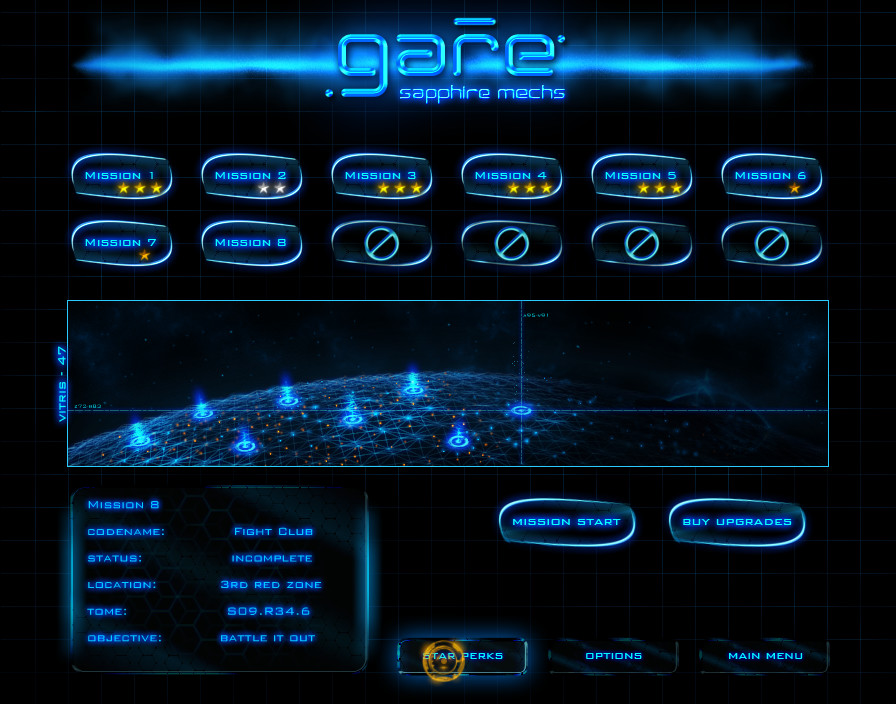 Gare Sapphire Mechs