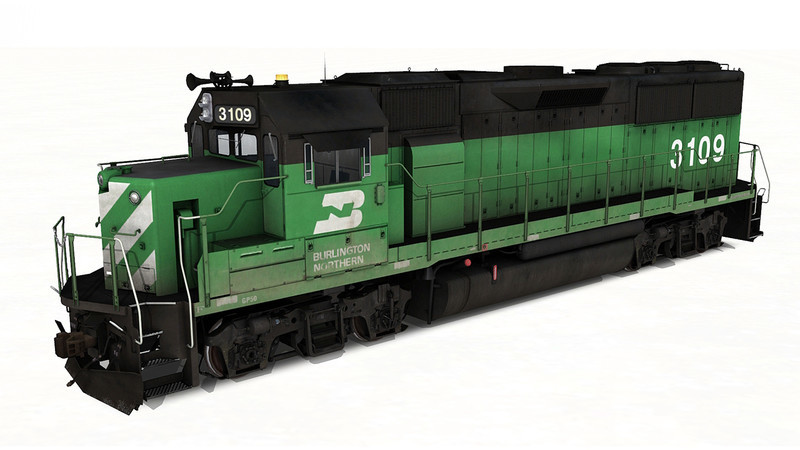 Trainz 2022 DLC - EMD GP50 - Burlington Northern (Phase I)
