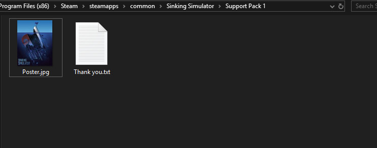 Sinking Simulator: Support Pack 1
