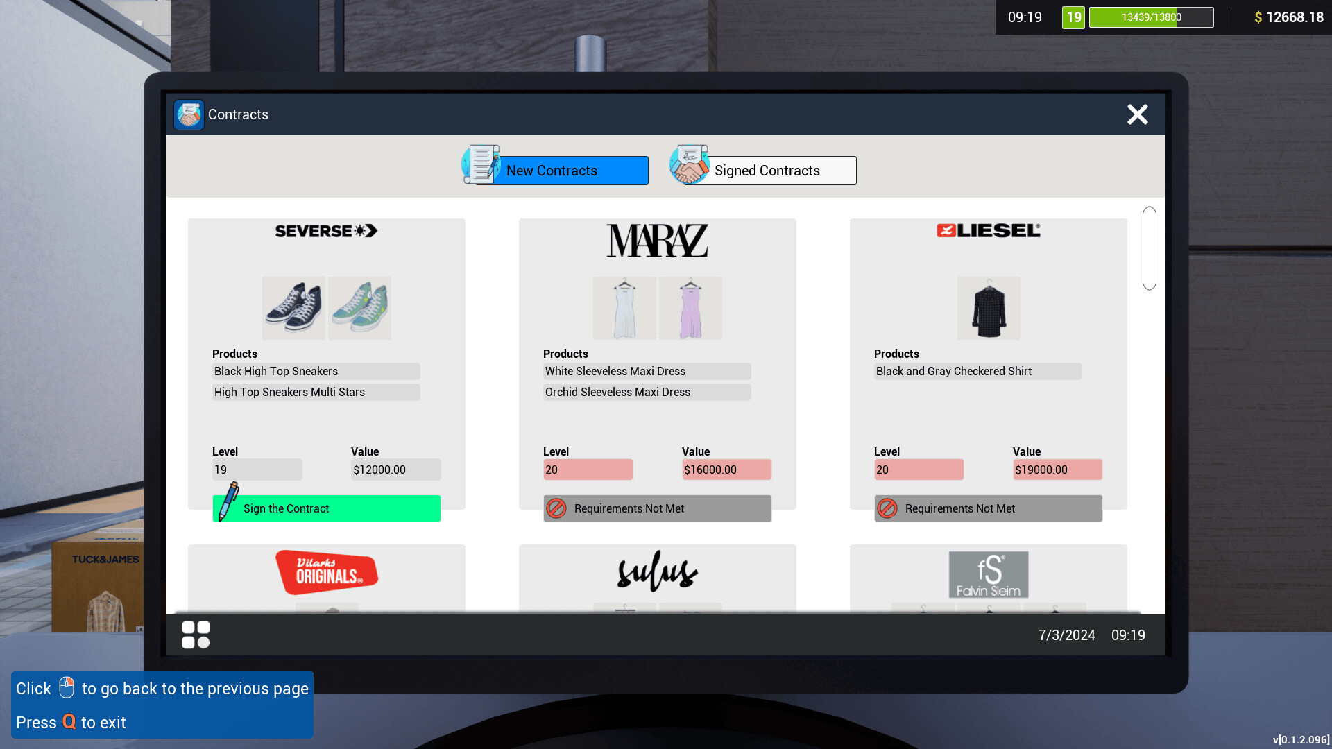 Retail Company Simulator Demo