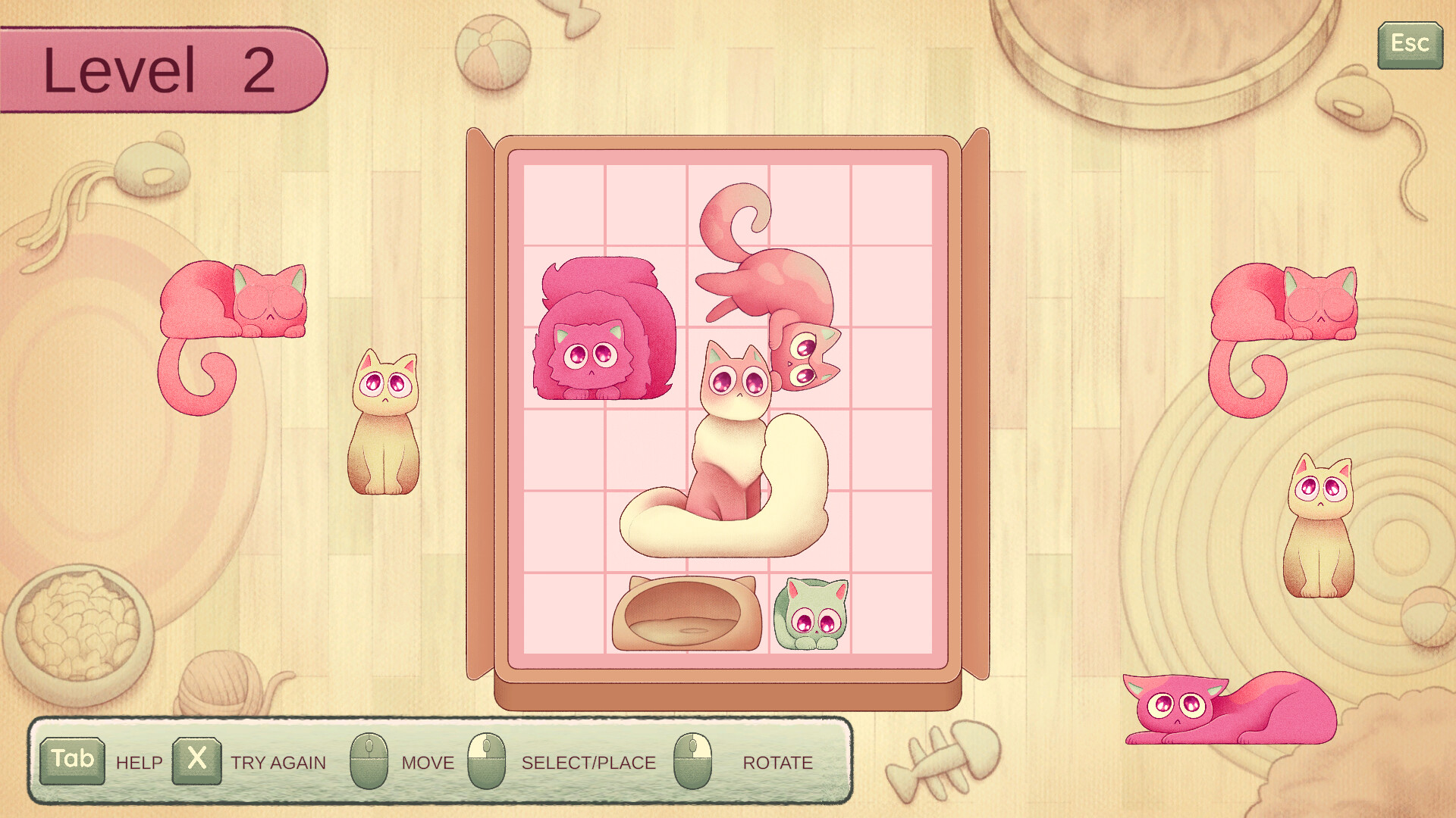 Fit My Cat - Cat's Puzzle Pack 2