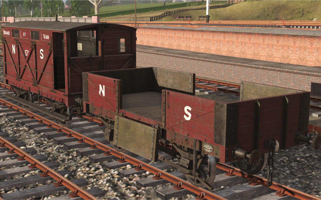 Trainz Plus DLC - LMS/NSR Wagon Pack 1
