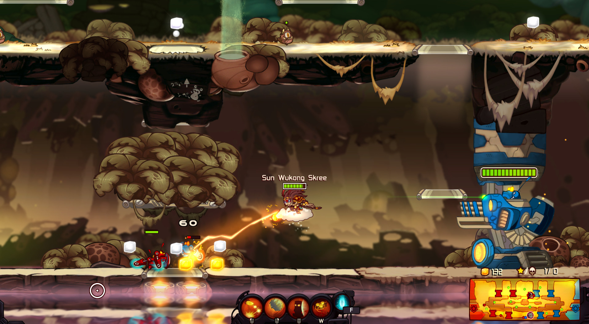 Awesomenauts - Sun Wukong Skree Skin