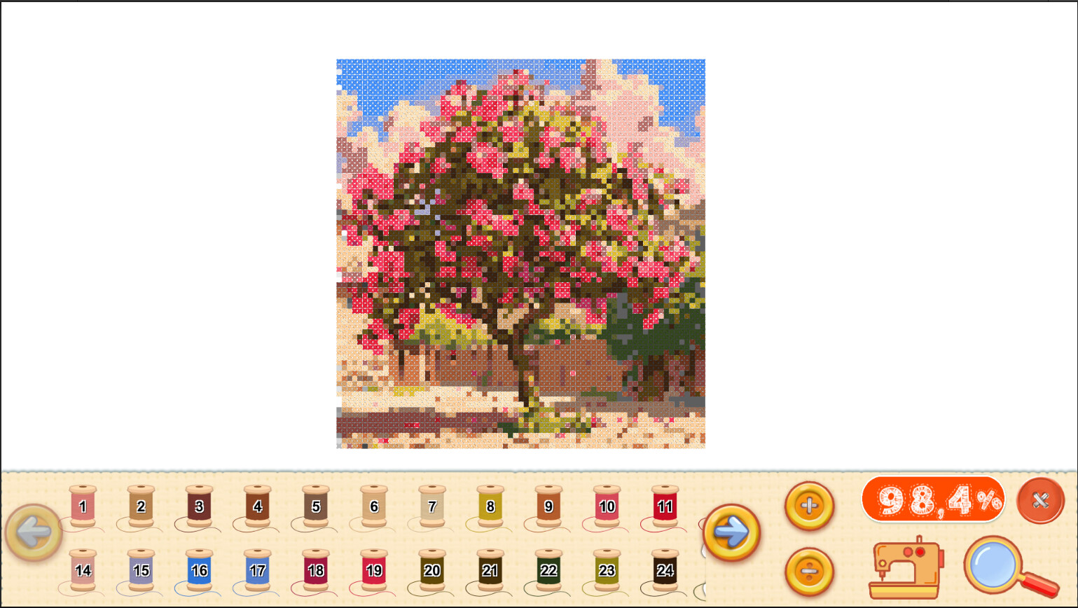 My Hobby: Needlework Galore DLC Mystic Blossoms
