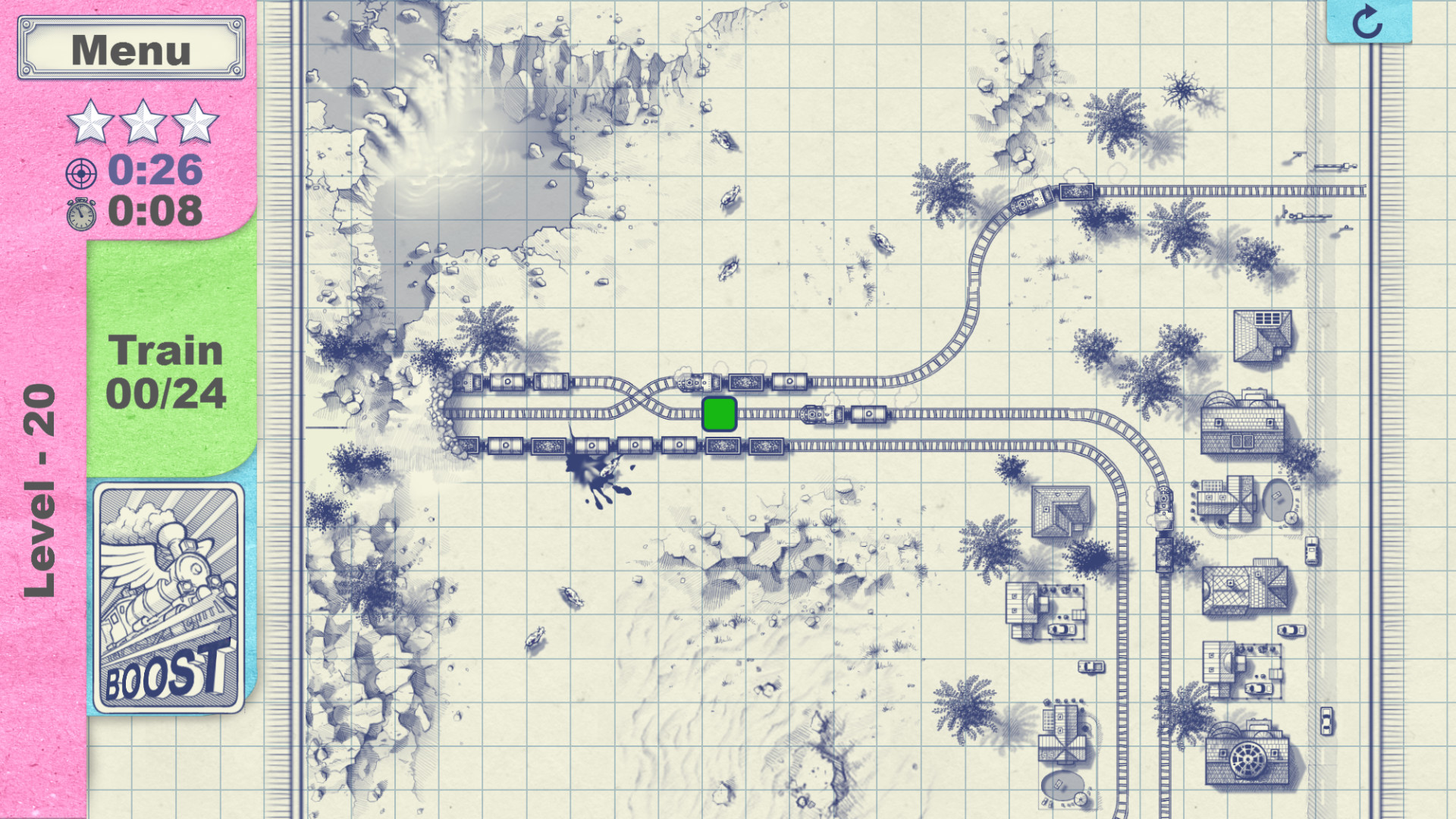 Paper Train Traffic