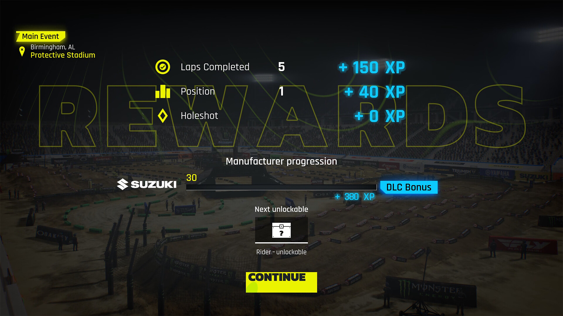 Monster Energy Supercross 25 - Experience Multiplier