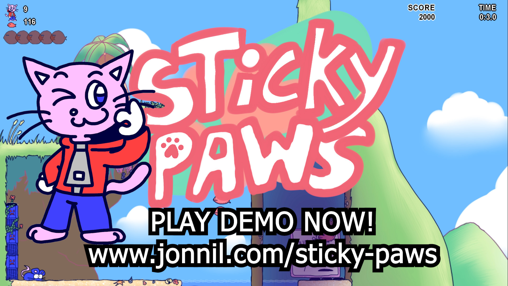 Sticky Paws Demo