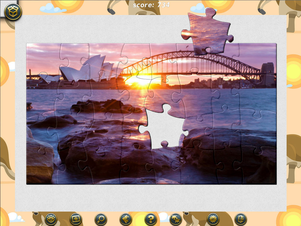 1001 Jigsaw. World Tour: Australian Puzzles