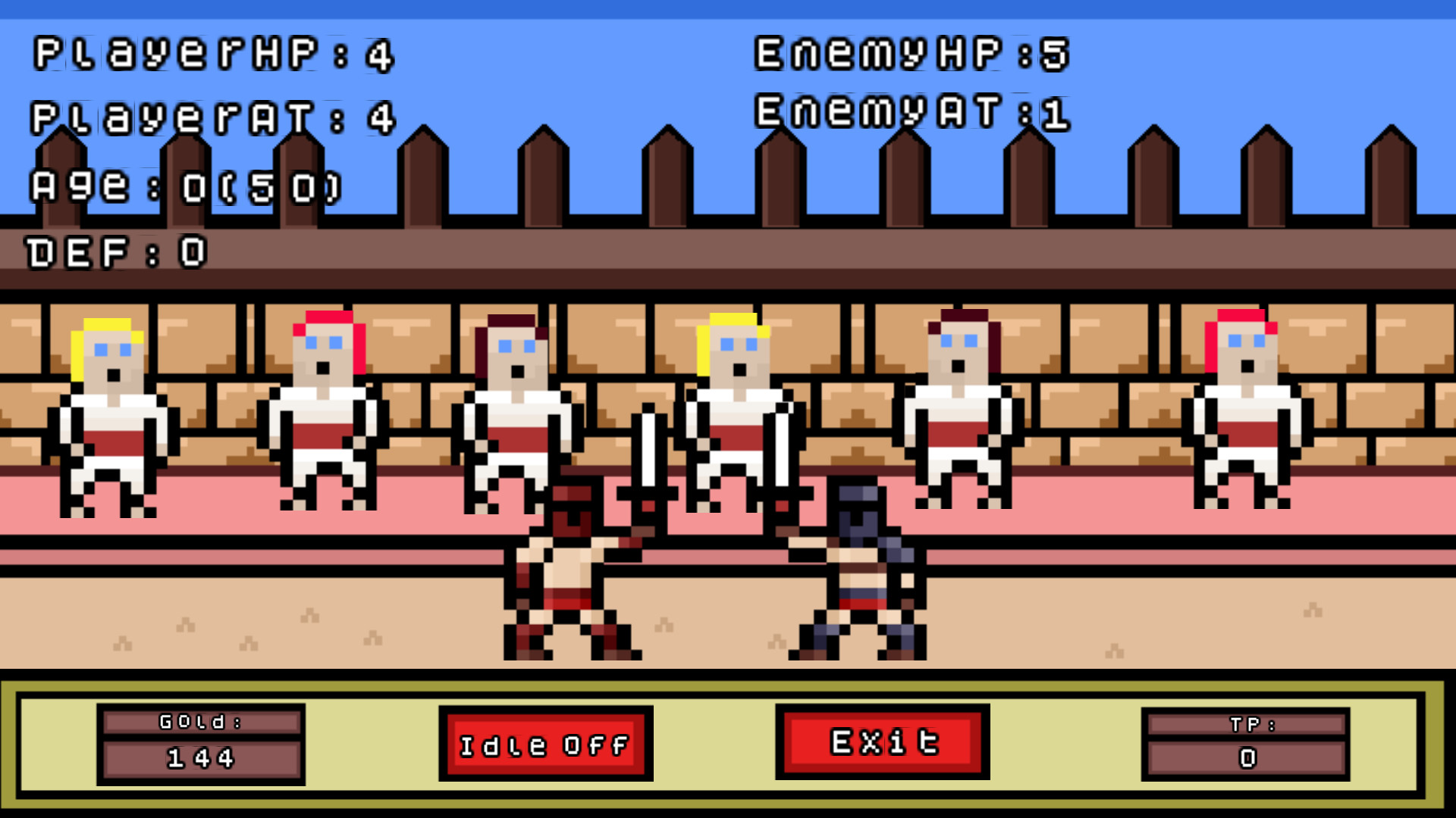 Gladiators IDLE