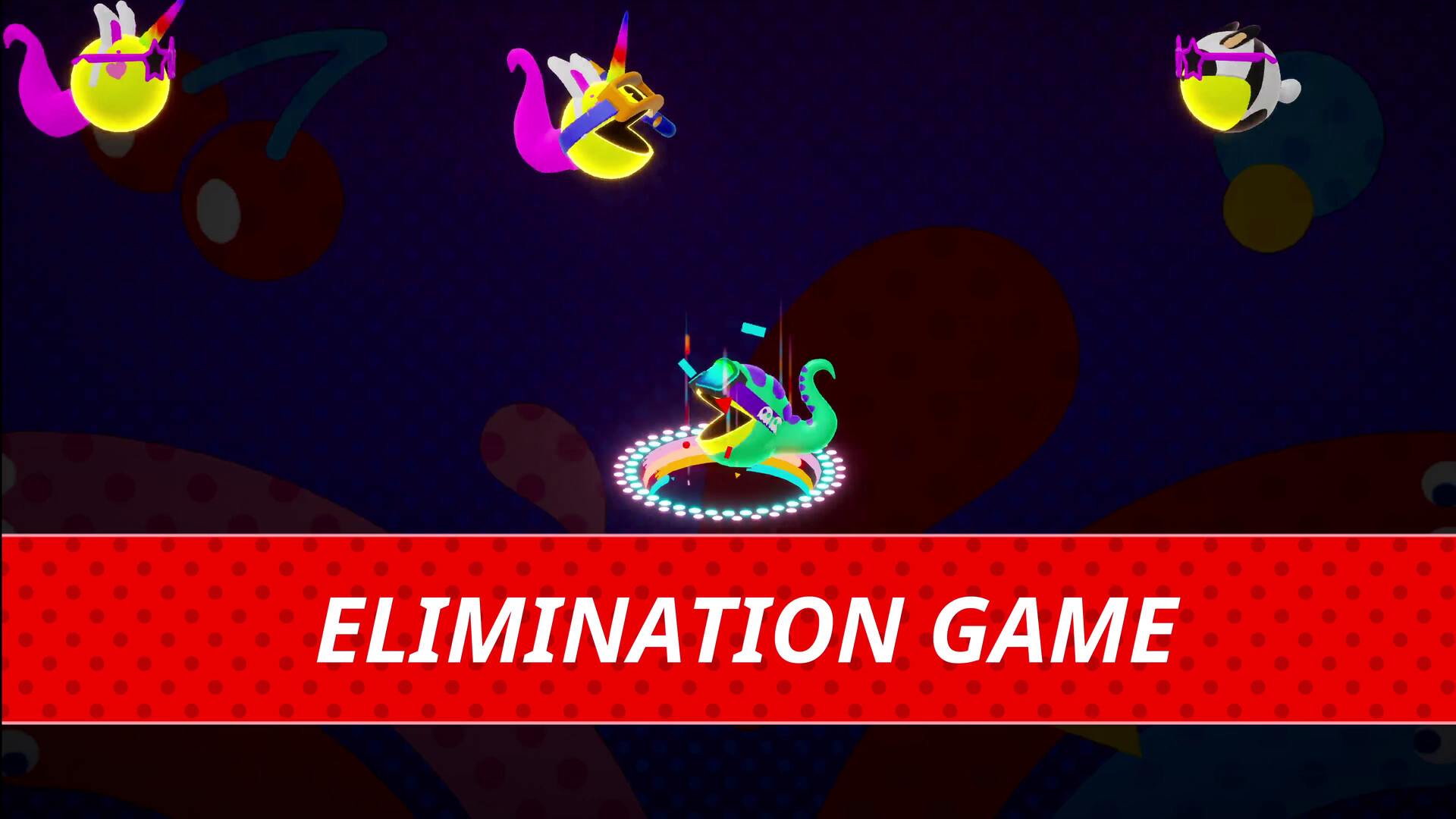 PAC-MAN Mega Tunnel Battle: Chomp Champs - Lunar Animals PAC