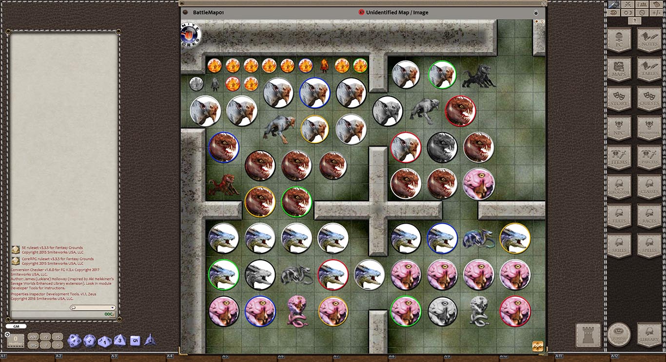 Fantasy Grounds - Creatures A-Z Vol 2 (Token Pack)