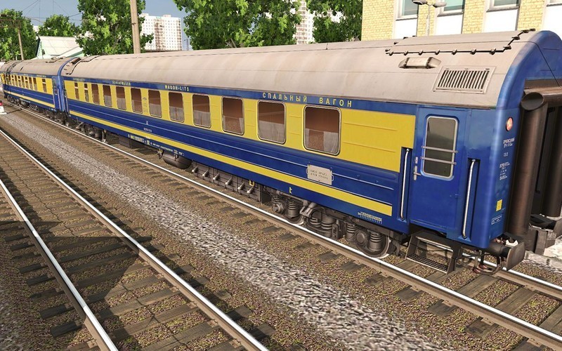 Trainz Plus DLC - RZD-UZ-RIC Wagons Praha