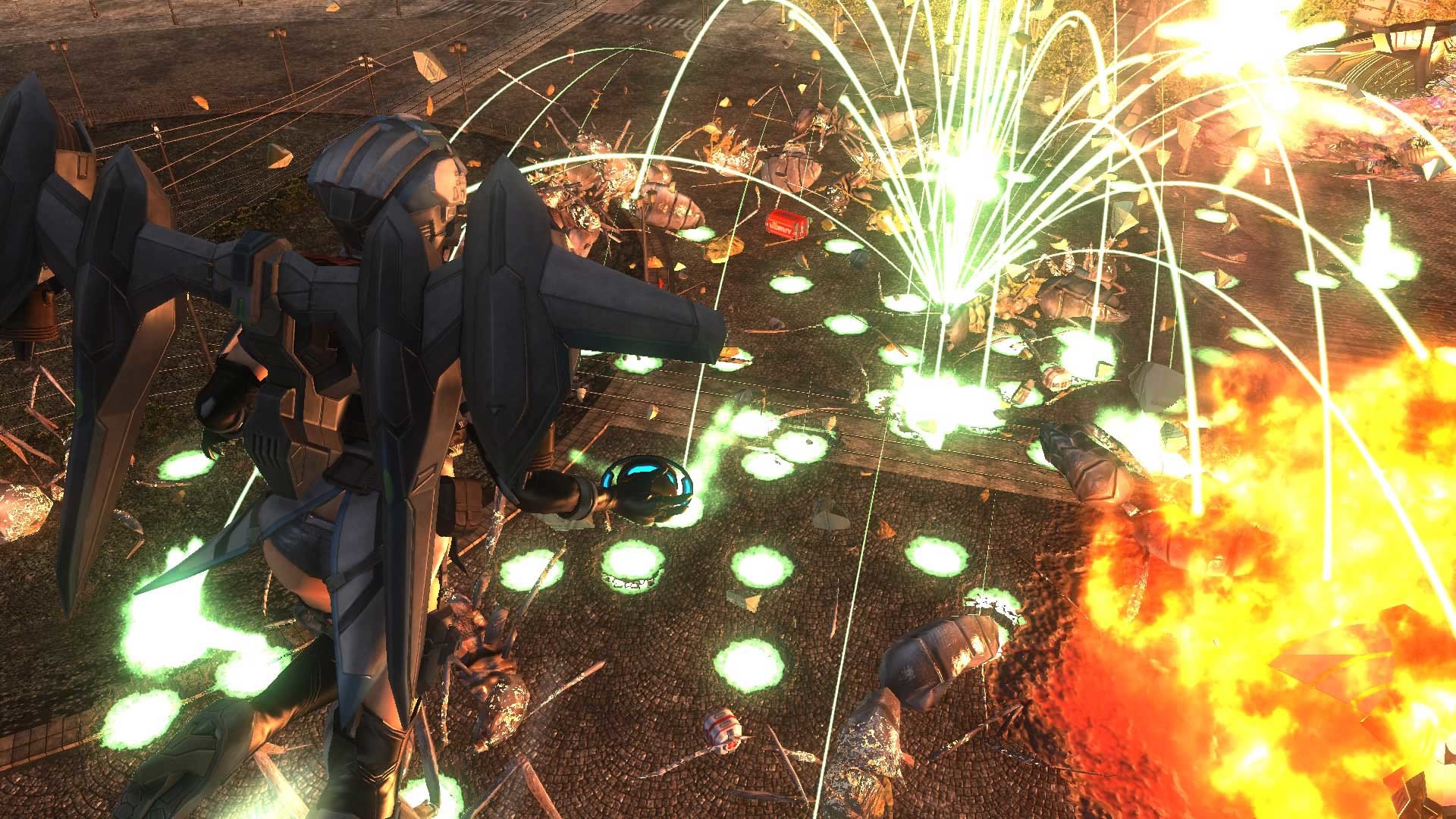 EARTH DEFENSE FORCE 5 - Wing Diver Weapon Vulcaneer Cracker