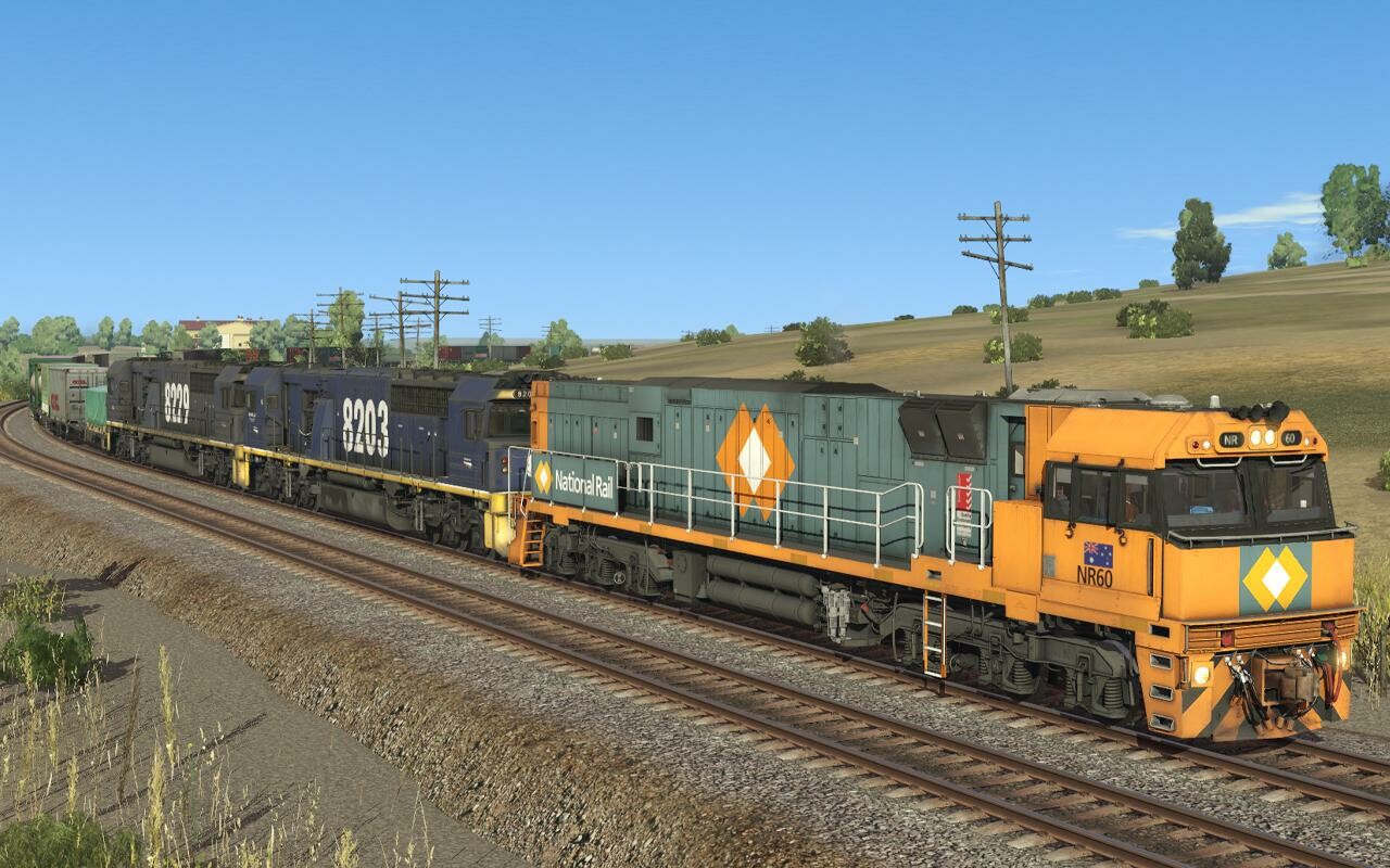 Trainz 2022 DLC - NR Class Locomotive - National Rail Pack
