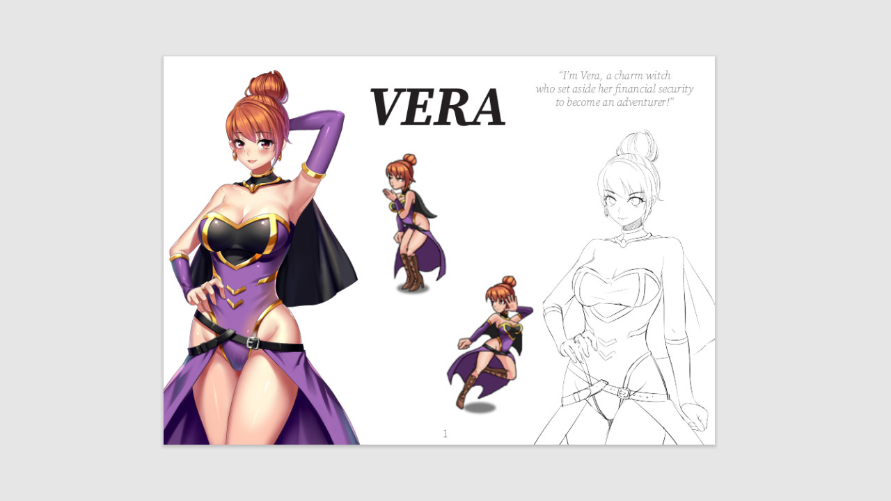 After I met that catgirl, my questlist got too long! - Artbook