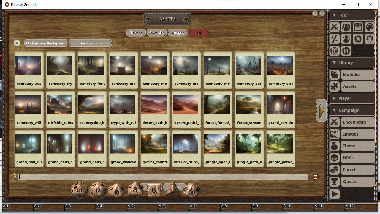 Fantasy Grounds - FG Fantasy Backgrounds