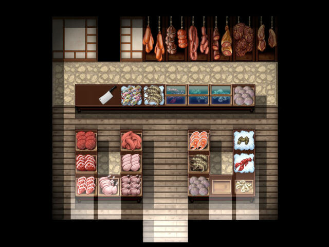 RPG Maker MZ - KR Fantasy Market - Grocery Tileset