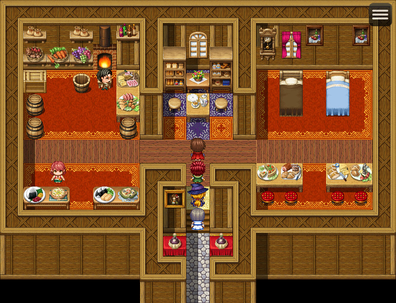 RPG Maker MV - Meal Time Tileset - Fantasy Edition